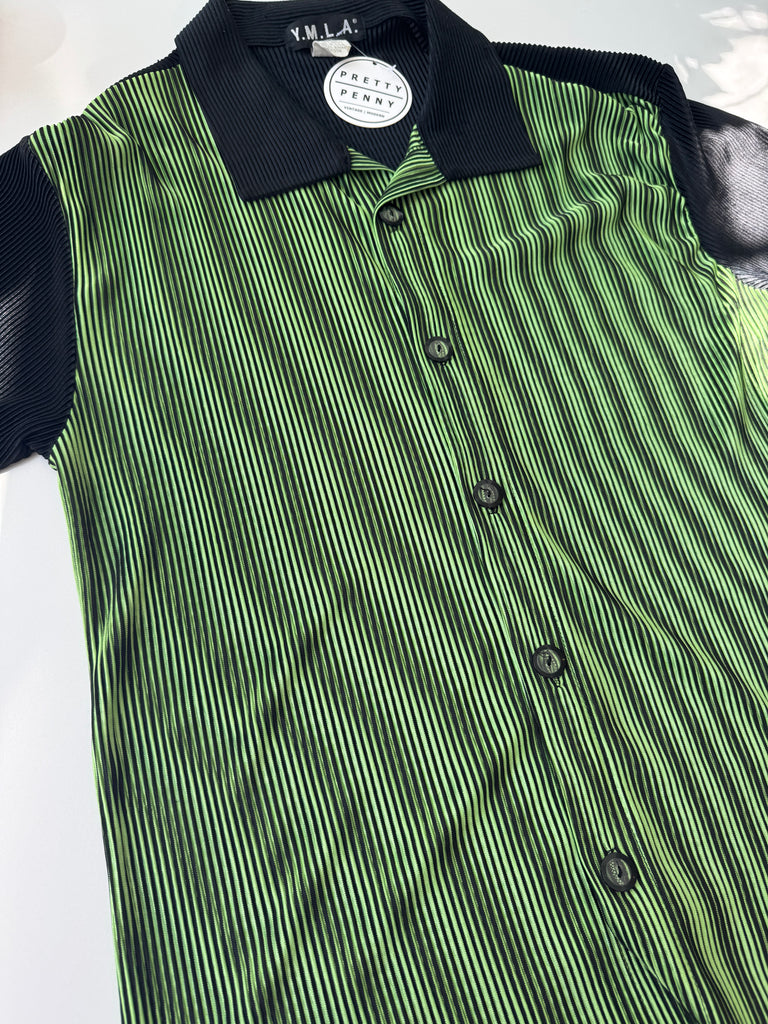 Vintage plated 2 tone shirt
