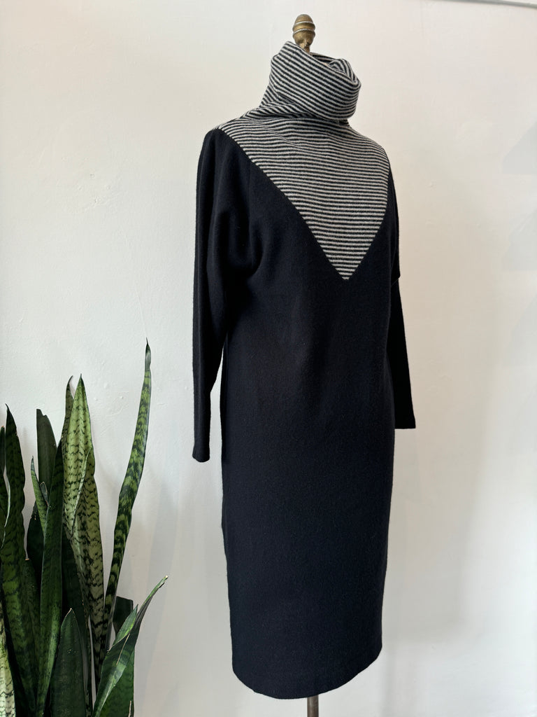 Vintage lambswool sweater dress