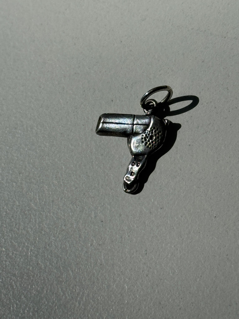 Hair blow dryer charm