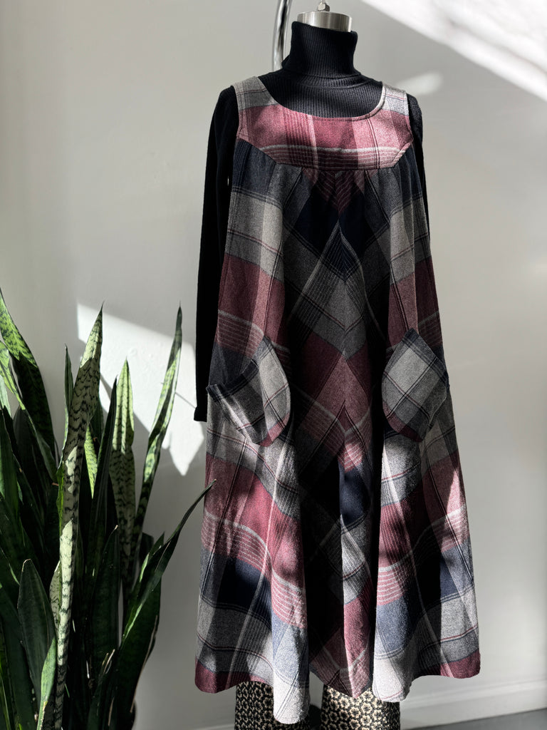 Vintage plaid Dress