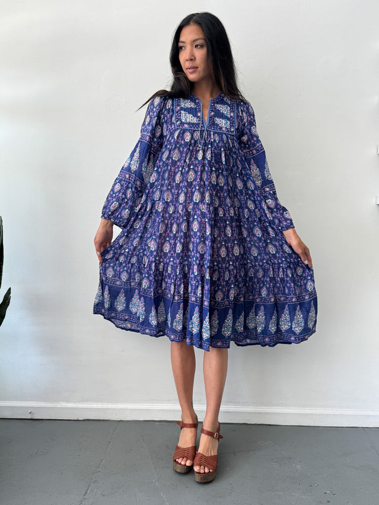 Vintage made in India cotton dress