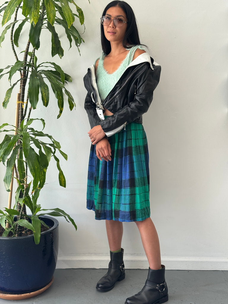 2 toned moto jacket