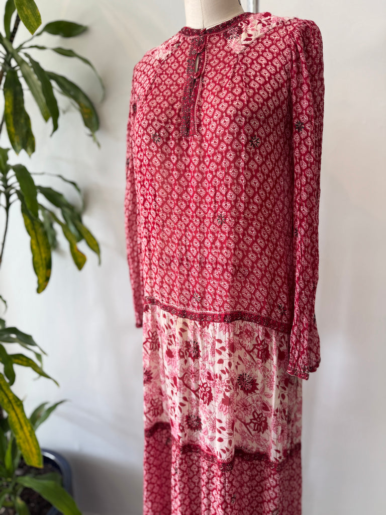 1970’s Indian cotton dress
