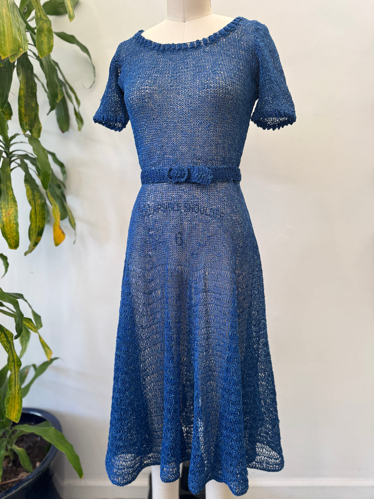 Vintage 1950’s hand knit dress
