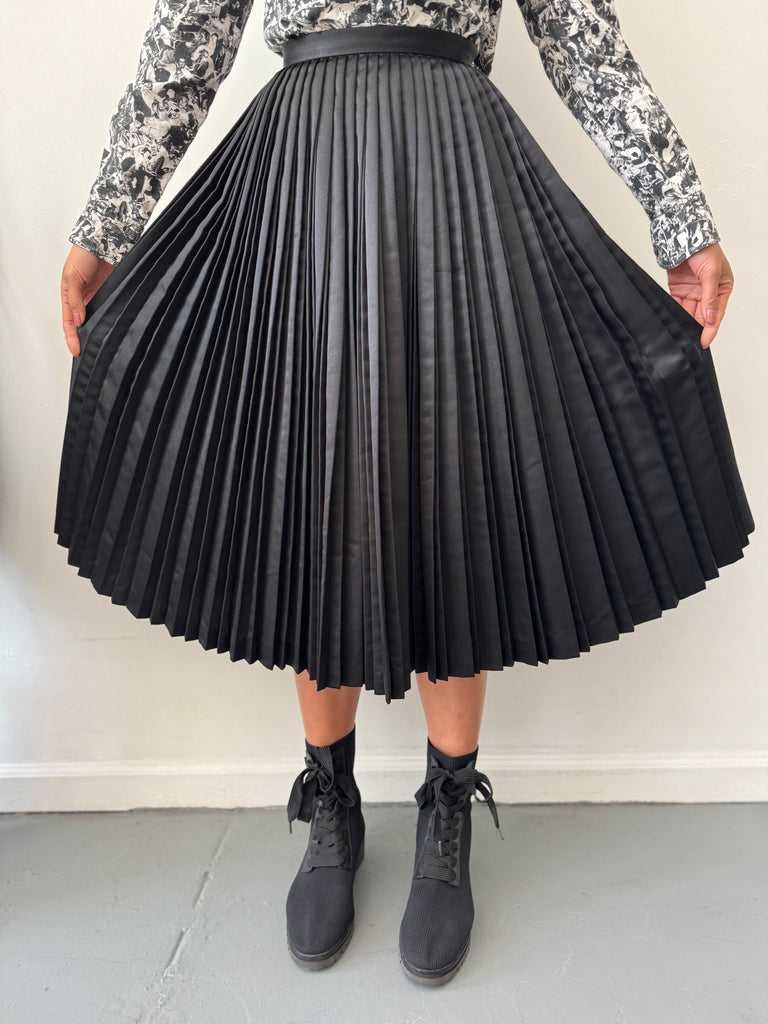 Vintage I Magnin pleated skirt