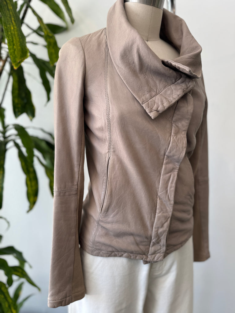 Designer leather ALL SAINTS jacket