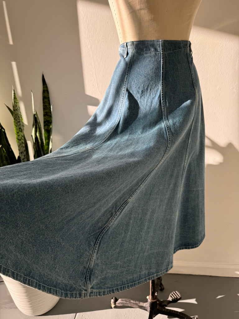 Vintage Liz Wear denim skirt