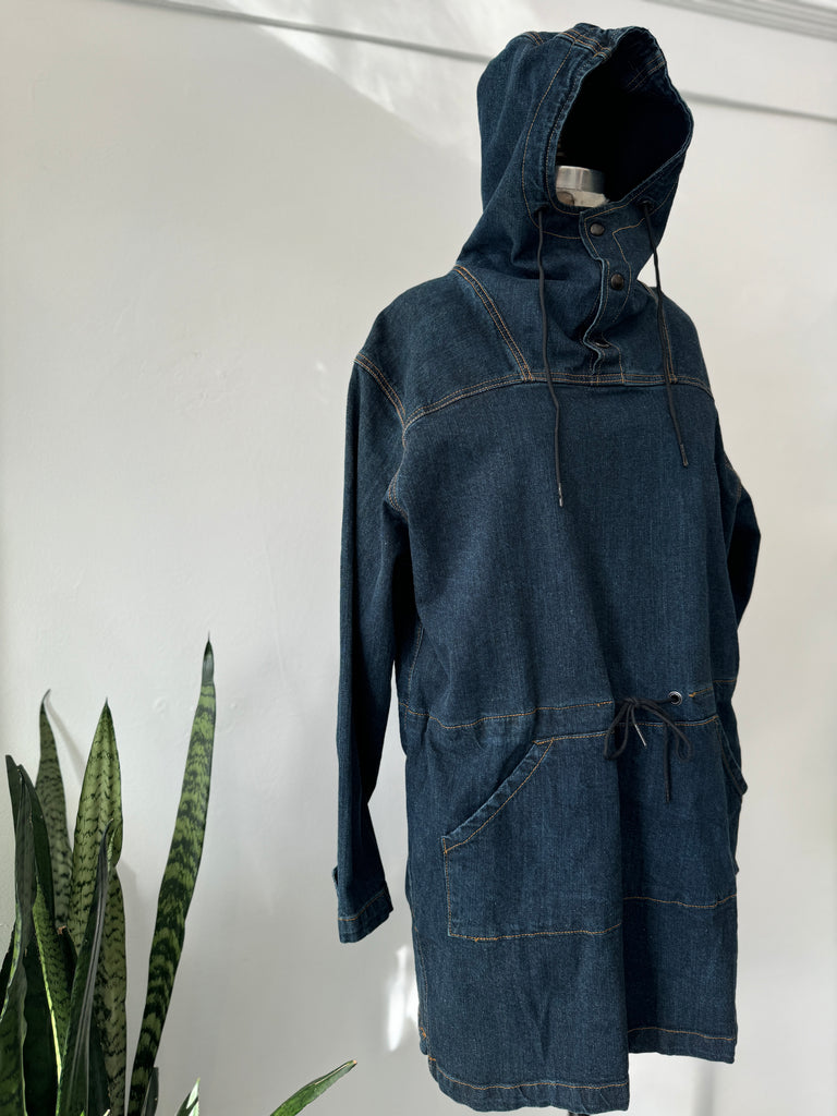 Denim Anorak Outerwear