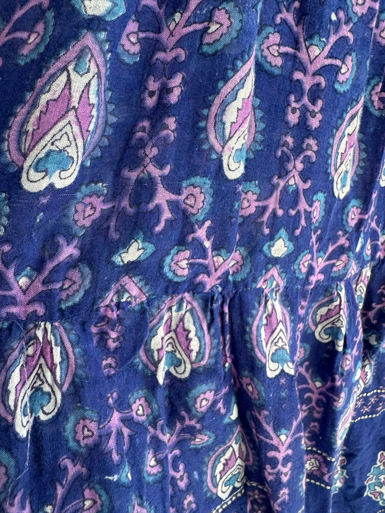 Vintage made in India cotton dress