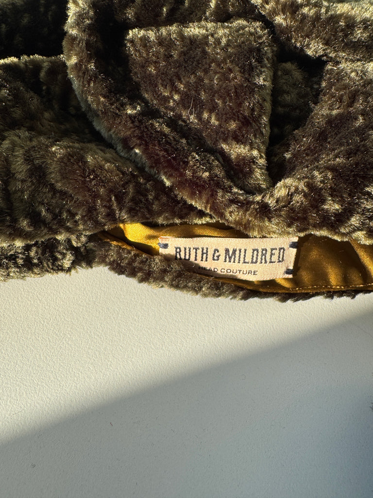 Ruth & Mildred head couture