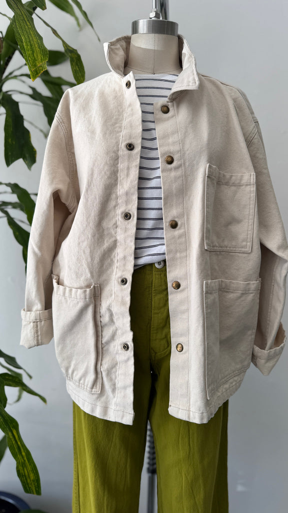 Handmade Canvas chore coat