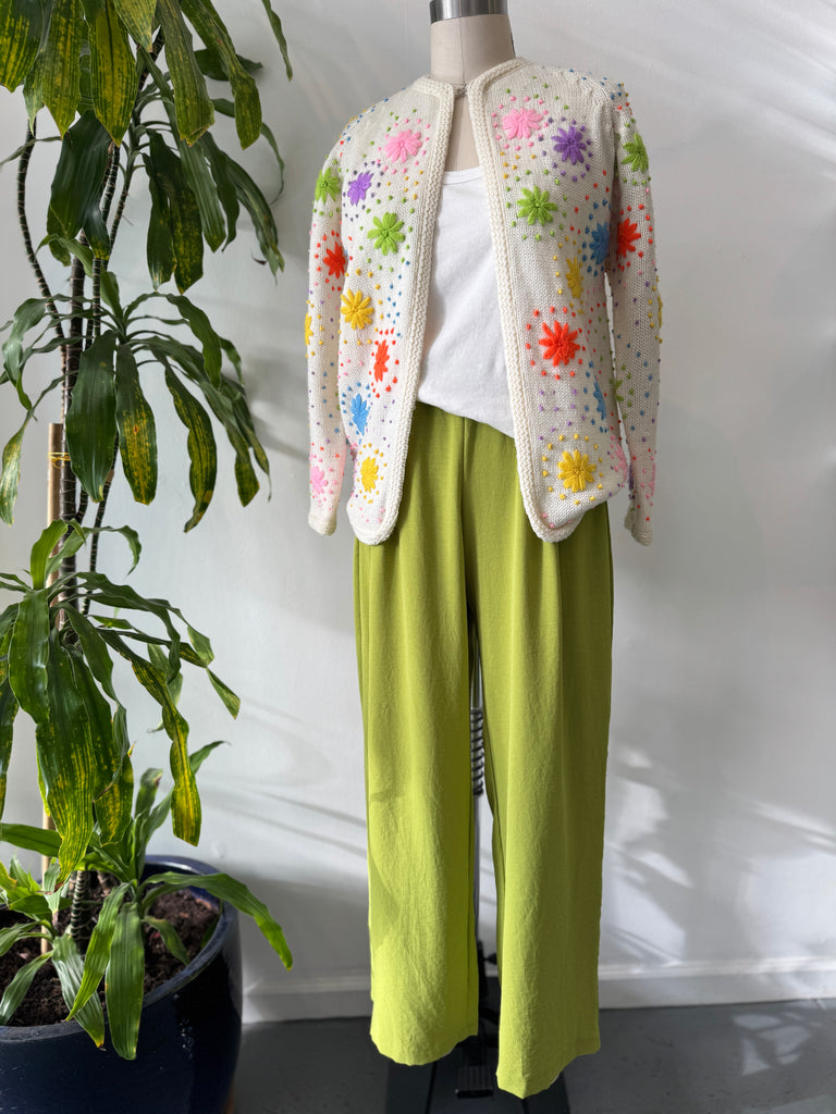 Vintage knit outerwear