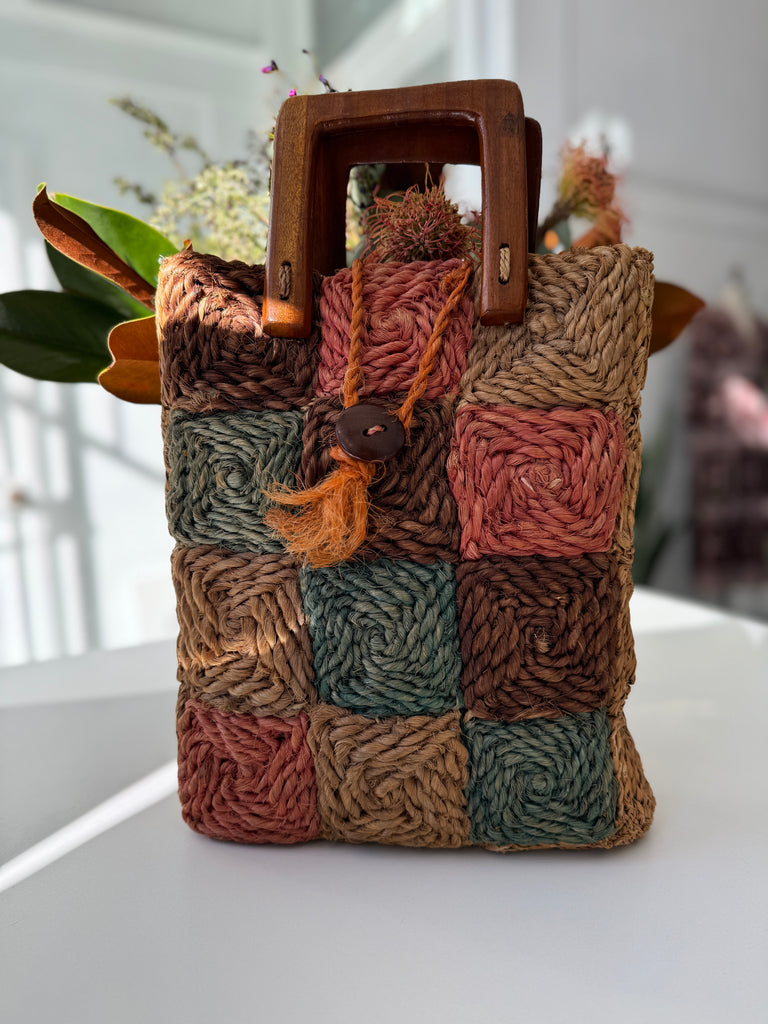 Vintage Natural Fibers bag