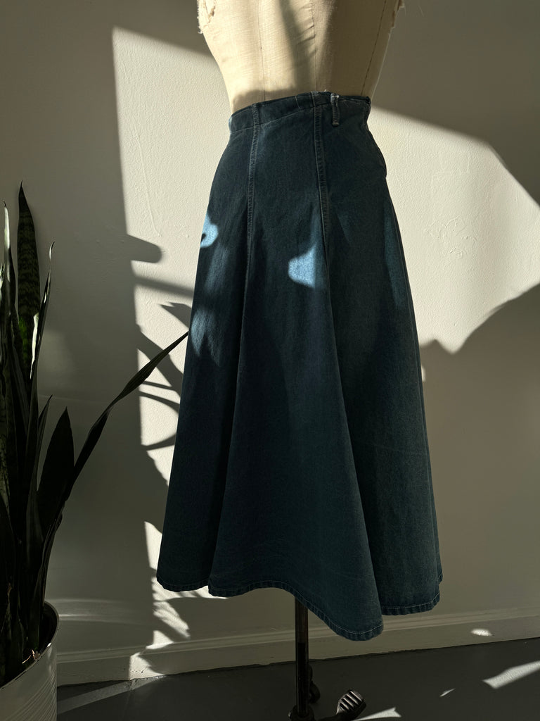 Vintage Liz Wear denim skirt