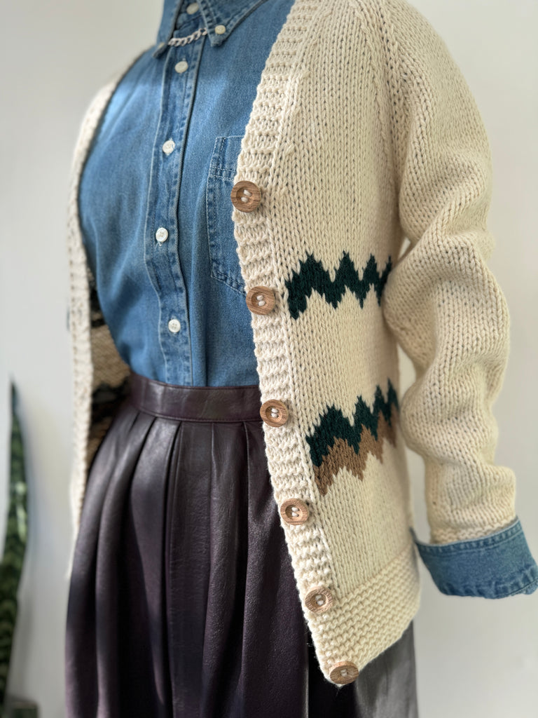 Vintage Roos|Atkins knit outerwear