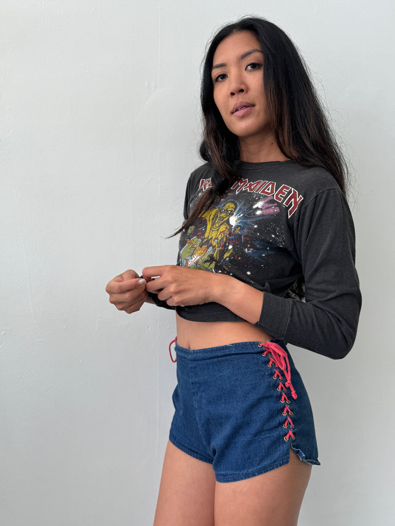 1970’s Frederick’s Of Hollywood denim shorts