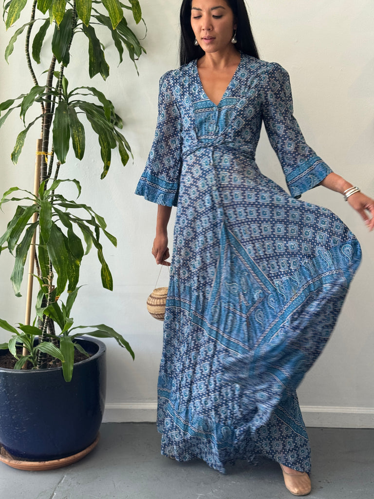 1970’s Indian cotton dress