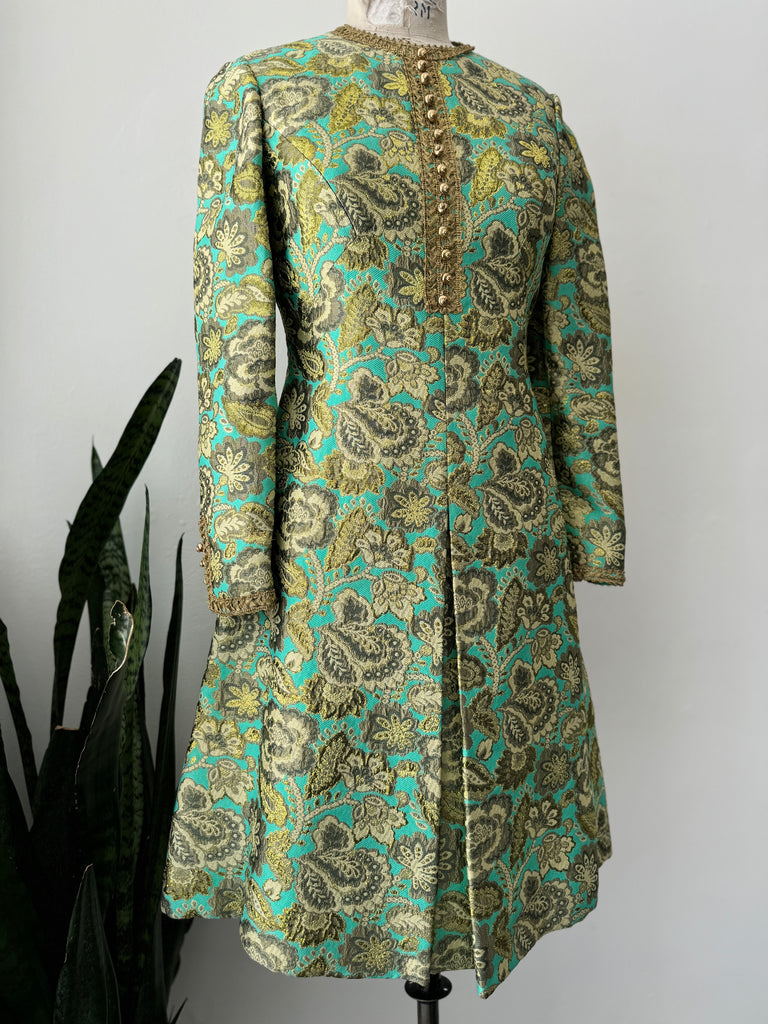 Vintage brocade dress