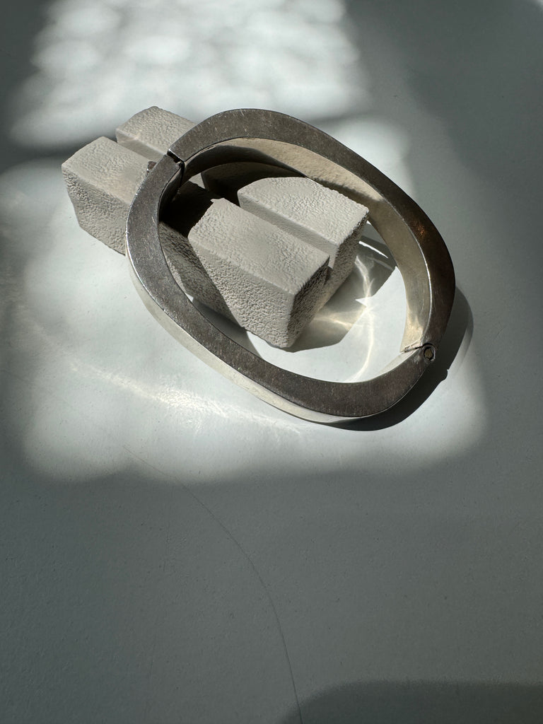 Heavy weight sterling silver bracelet