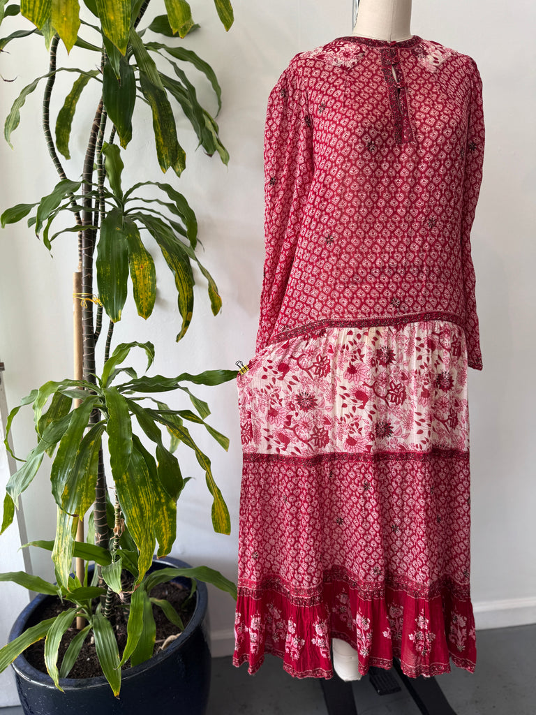 1970’s Indian cotton dress