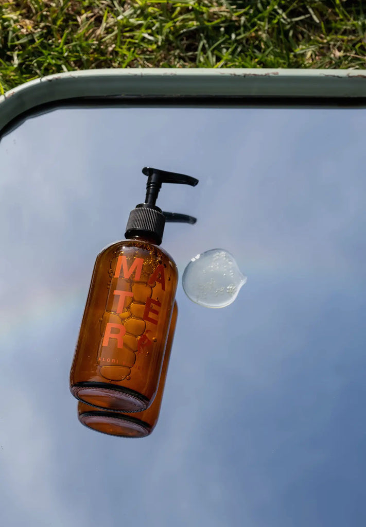 Mater Soap | Flori Soap | glass bottle