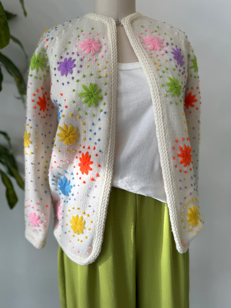 Vintage knit outerwear