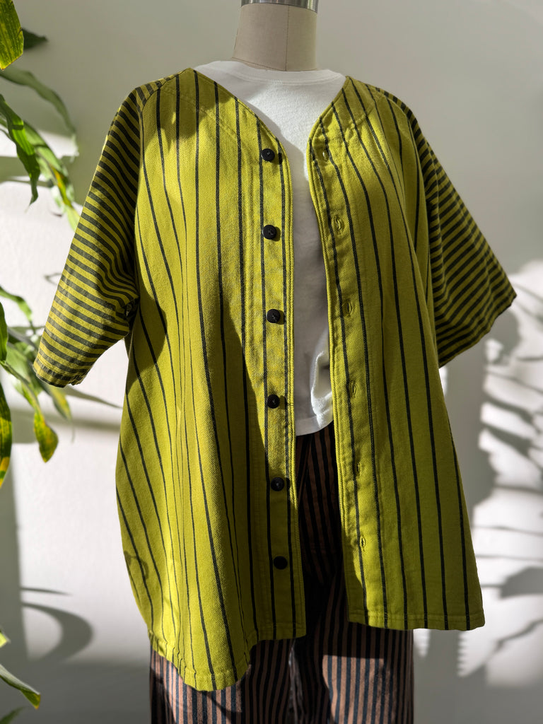 Vintage striped top/outerwear