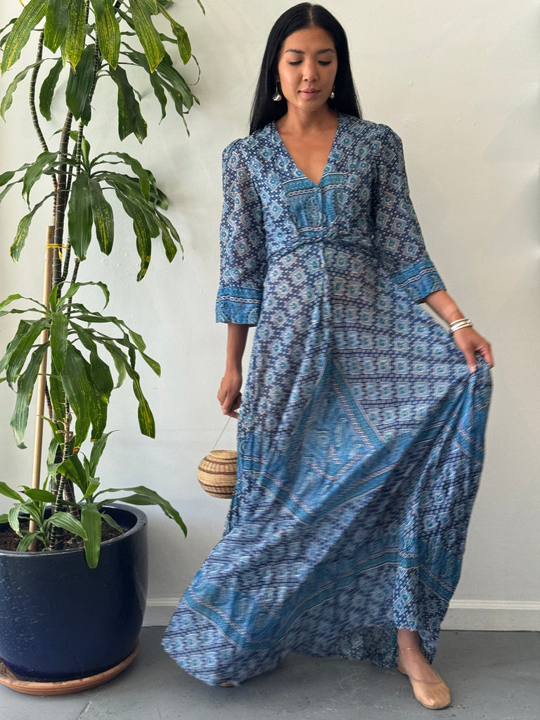 1970’s Indian cotton dress