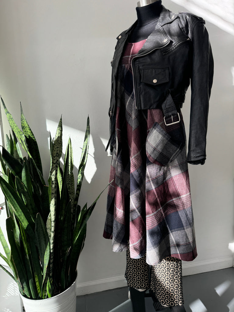 Vintage plaid Dress