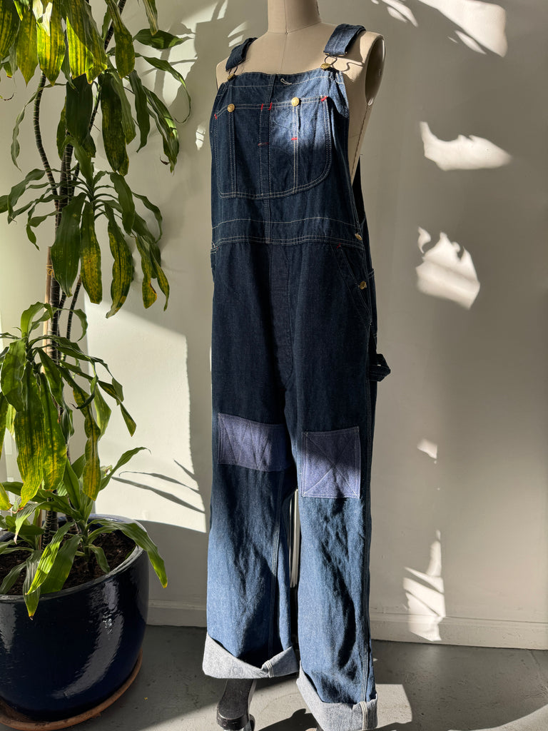 Vintage Union made denim overalls