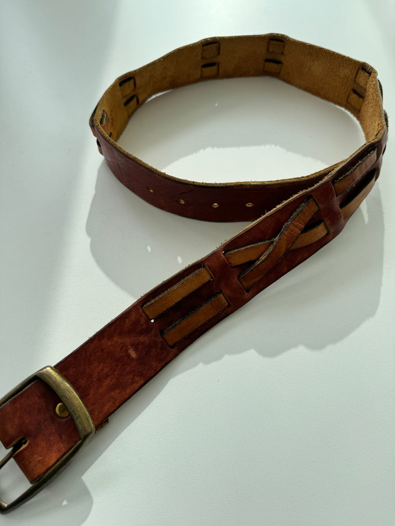 Vintage 1970’s leather belt