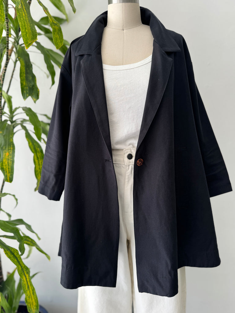 Designer MARIA STANLEY oversized blazer outerwear