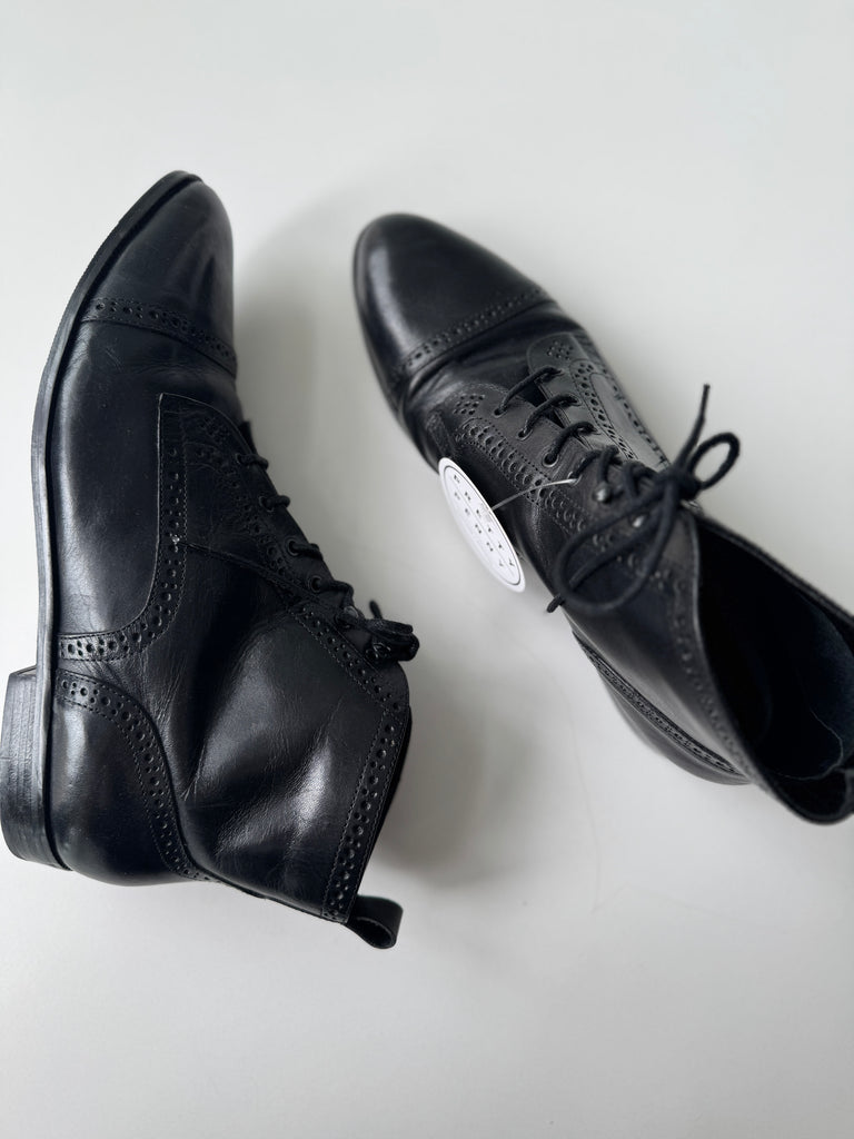 Vintage HUNT leather boots size 11