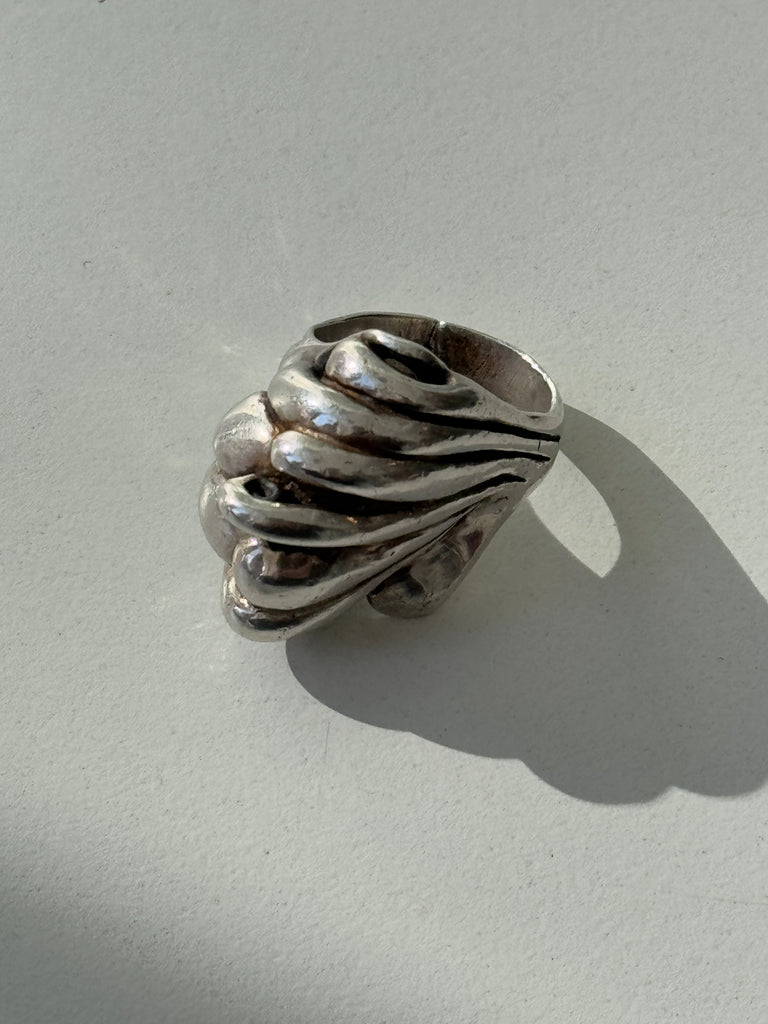 Heavy weight sterling silver ring size 10