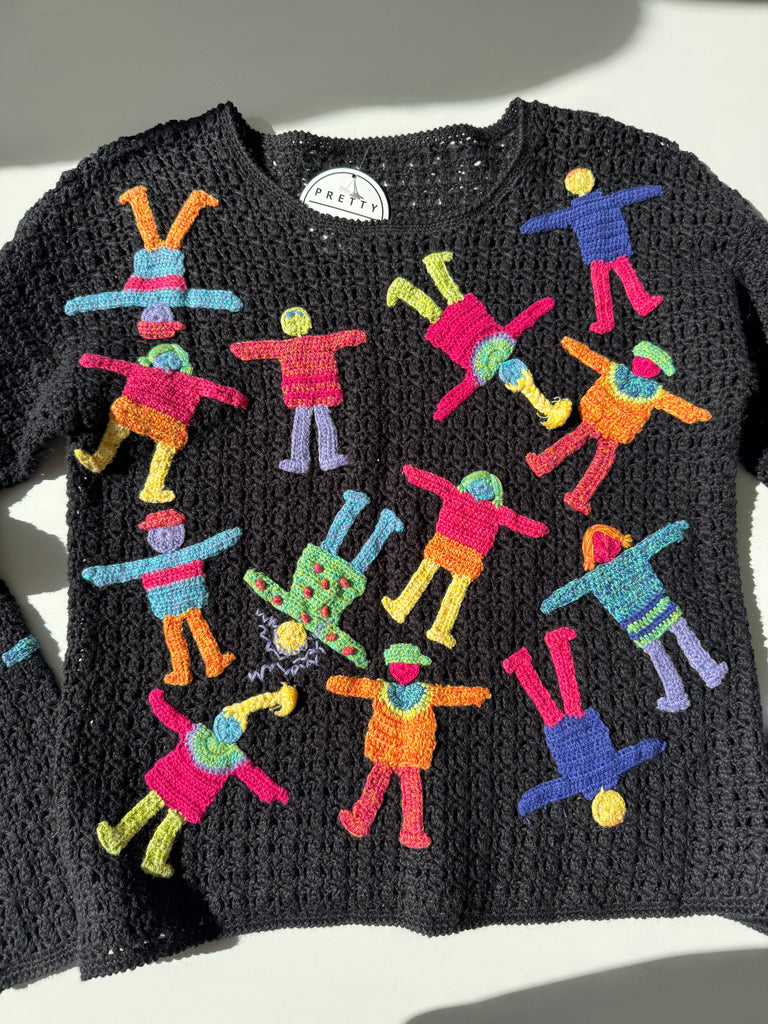 Wearable art top