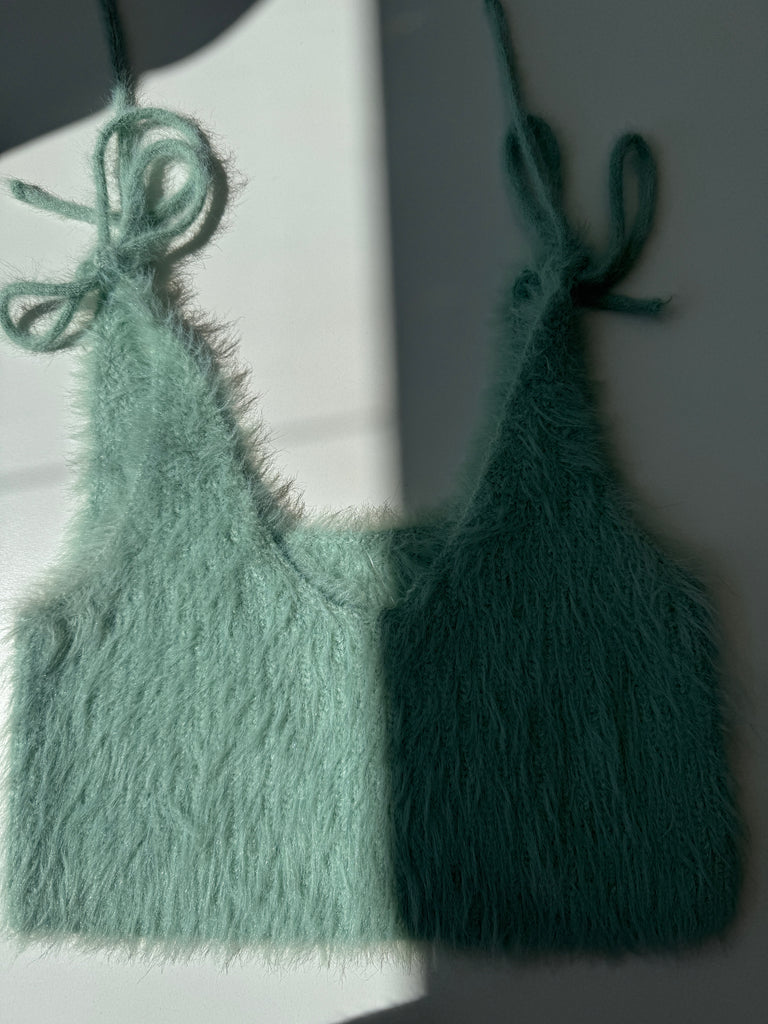Soft textured tank shirt