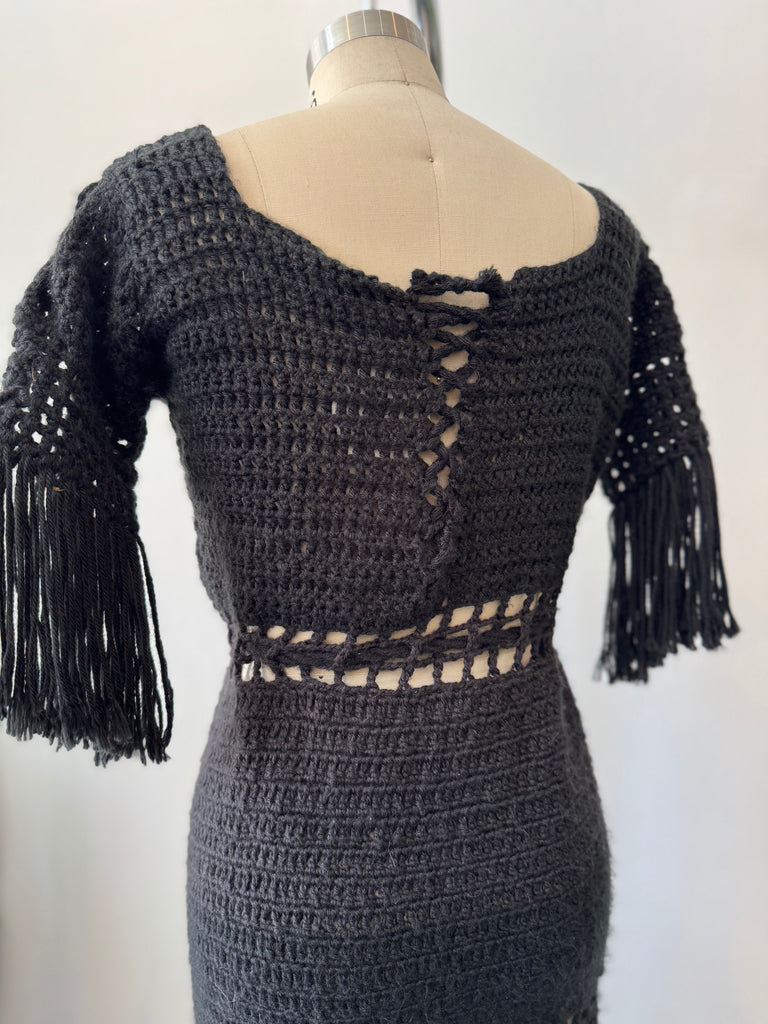 Sexy handmade crochet dress