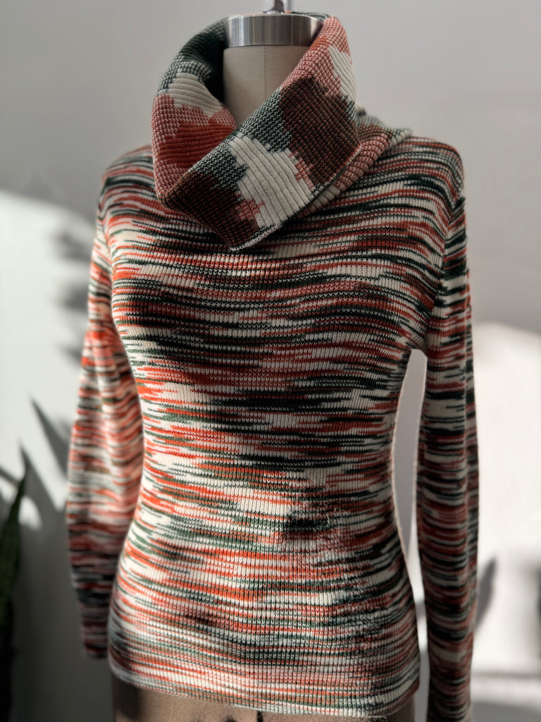 Vintage 1970’s knit turtleneck top