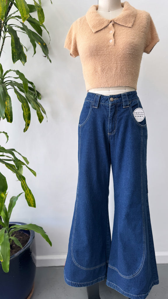 Vintage Paris Blues Experience wide legged pants “29/30”
