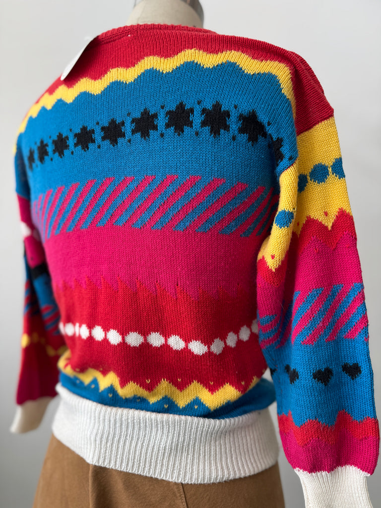 Vintage knit sweater