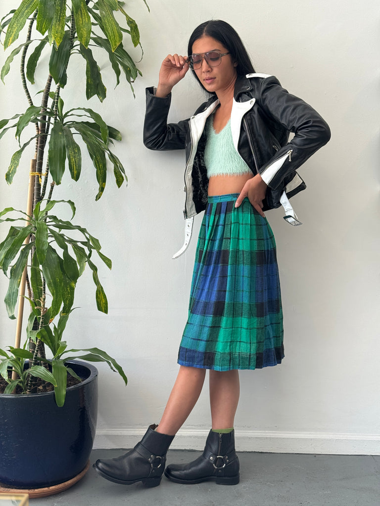 2 toned moto jacket