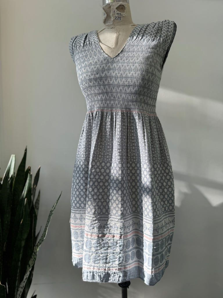 Pleated upper dress