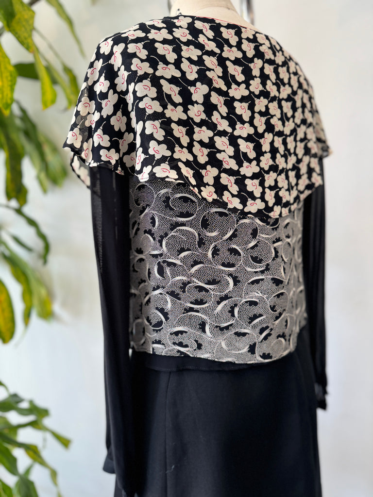 Vintage platinum Dorothy Schoelen top