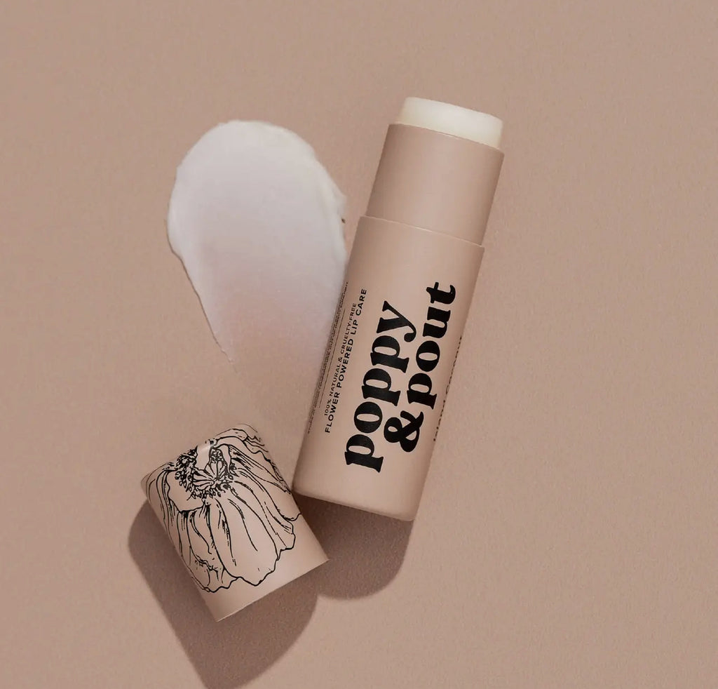 Poppy And Pout Lip Balm | Island Coconut