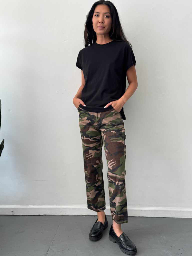 Vintage camo pants waist “26/27”