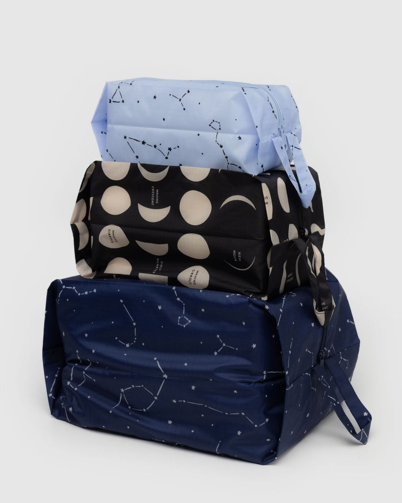 Baggu | zip set | night sky