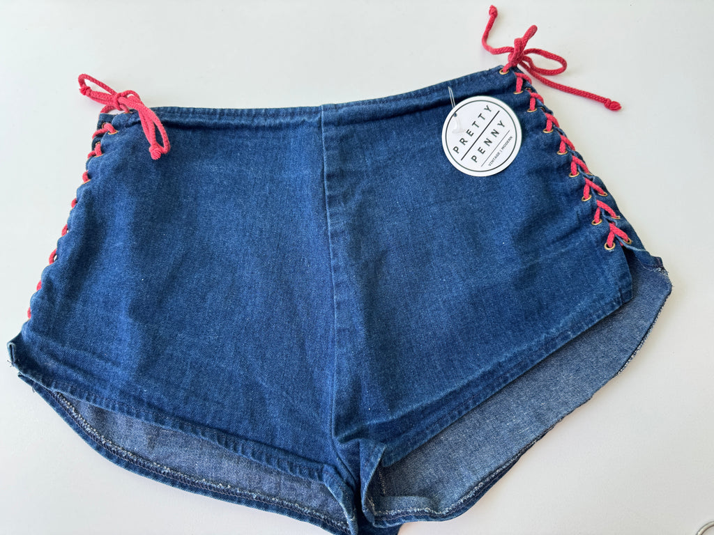 1970’s Frederick’s Of Hollywood denim shorts