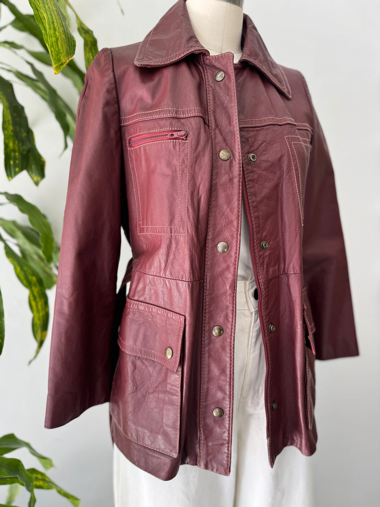 1970’s leather jacket