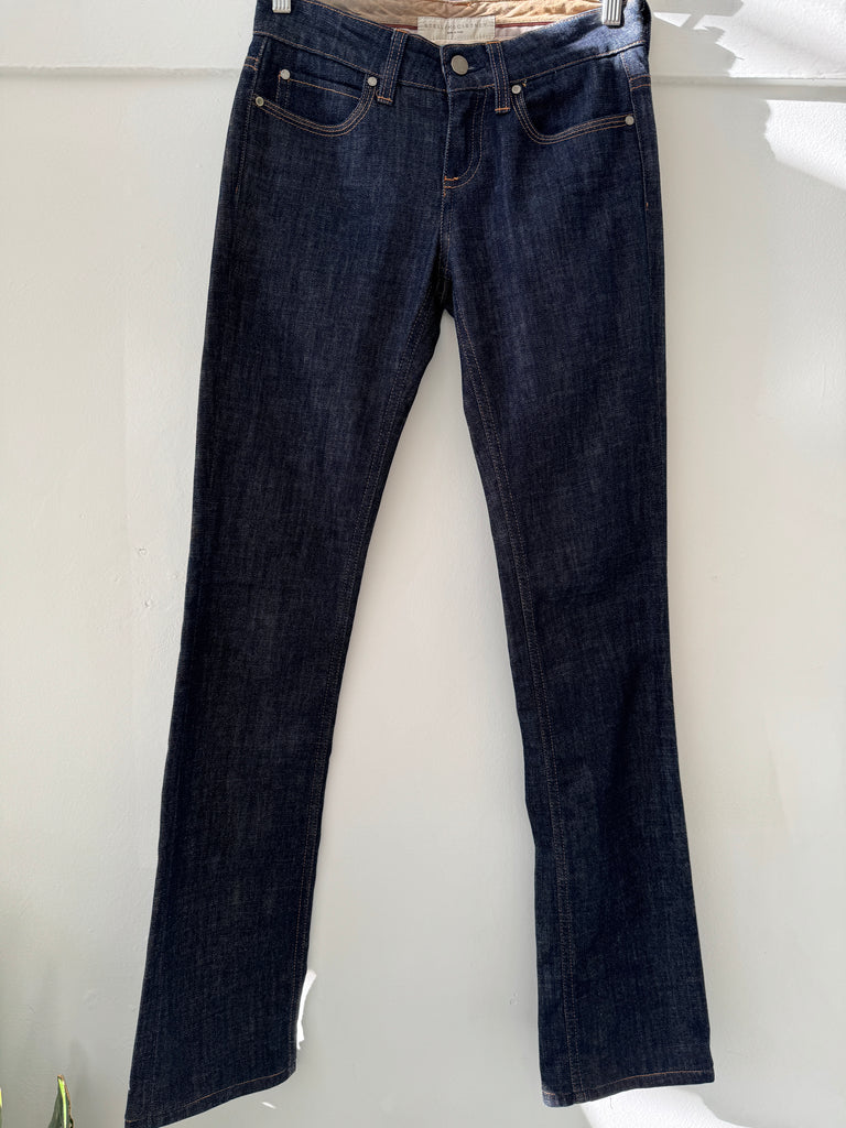 Designer Stella Mc Cartney low rise jeans “26”