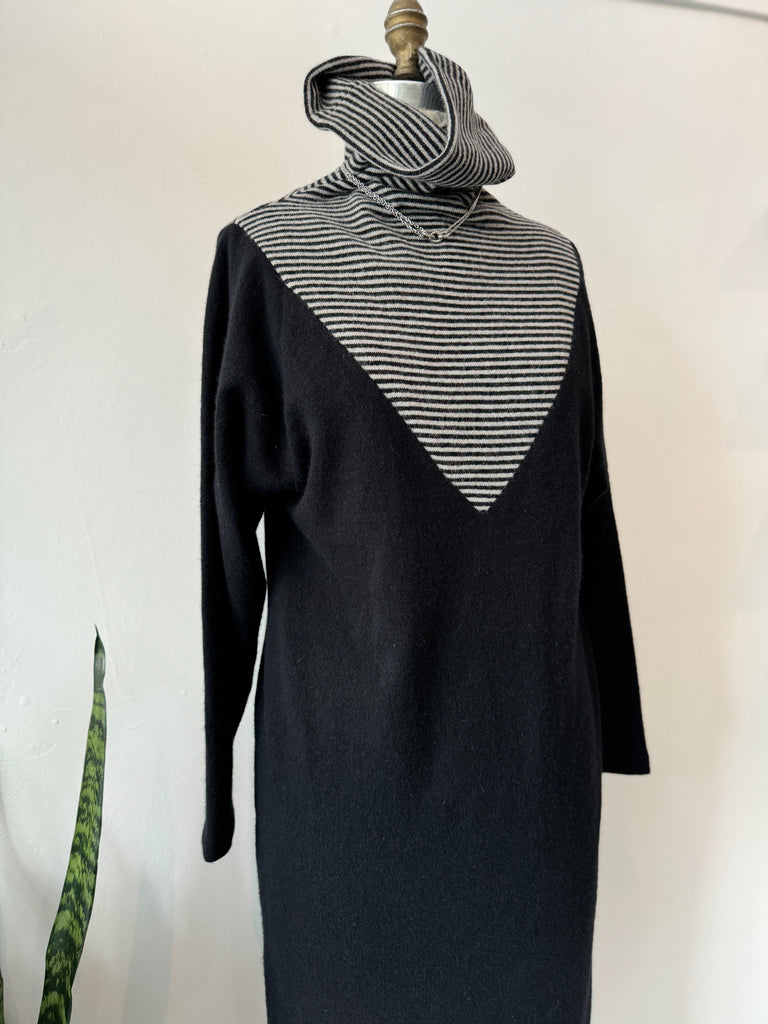 Vintage lambswool sweater dress